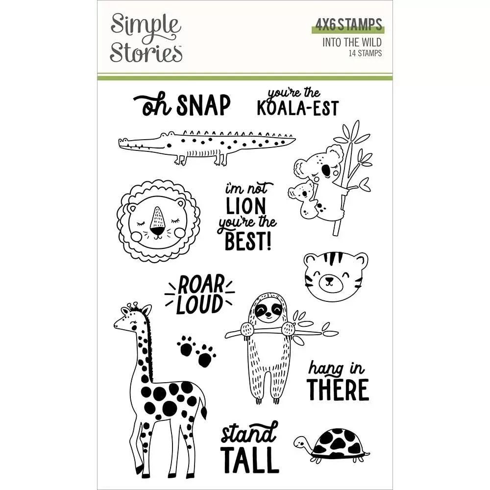 simple-stories-into-wild-photopolymer-clear-stamps Simple Stories Into The Wild Photopolymer Clear Stamps*